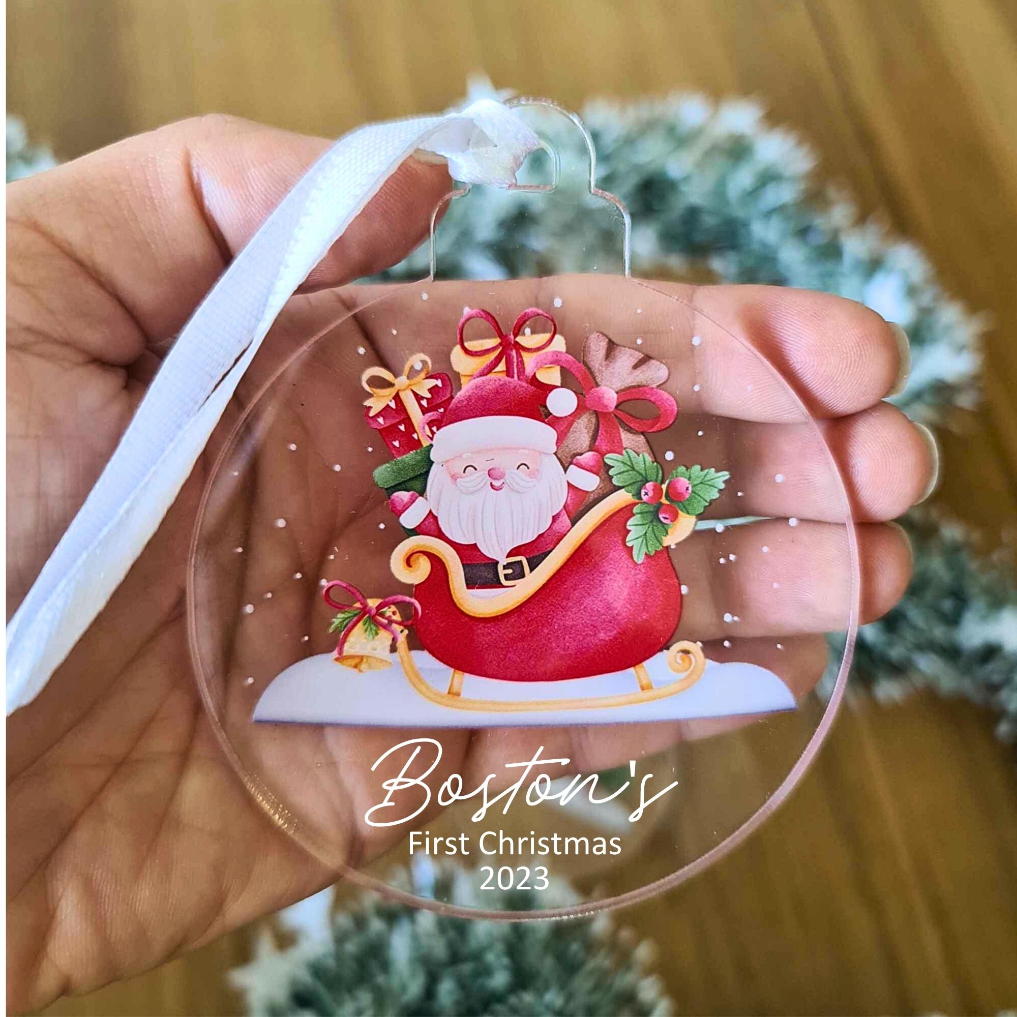 Custom Printed Christmas Decorations