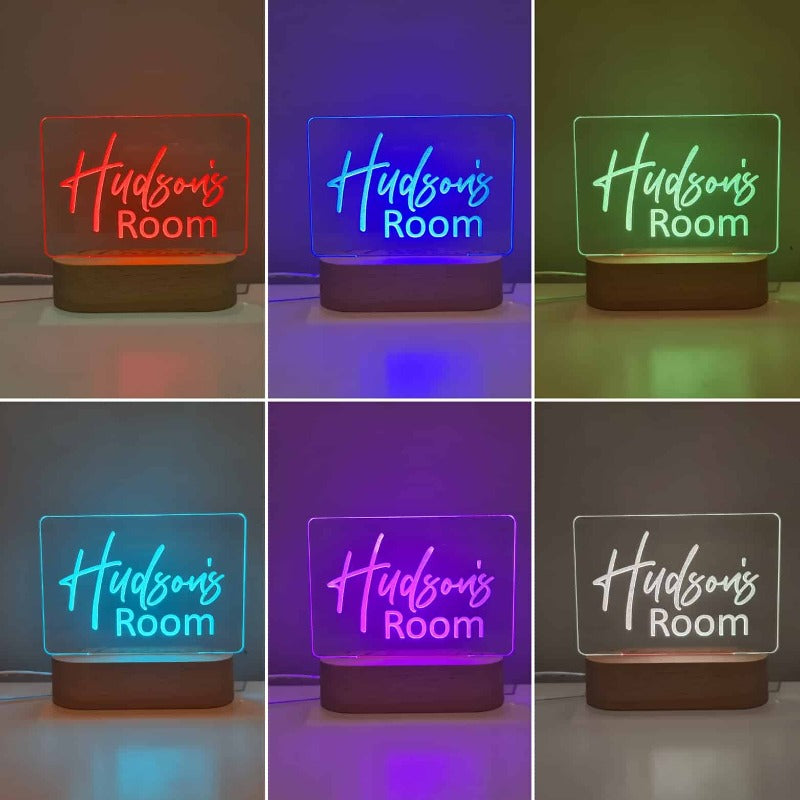 Personalised Baby Night Light - Signature Room