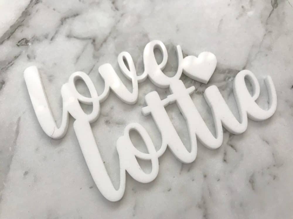 Custom Mr & Mrs Name Wedding Cake Topper - Lockhart