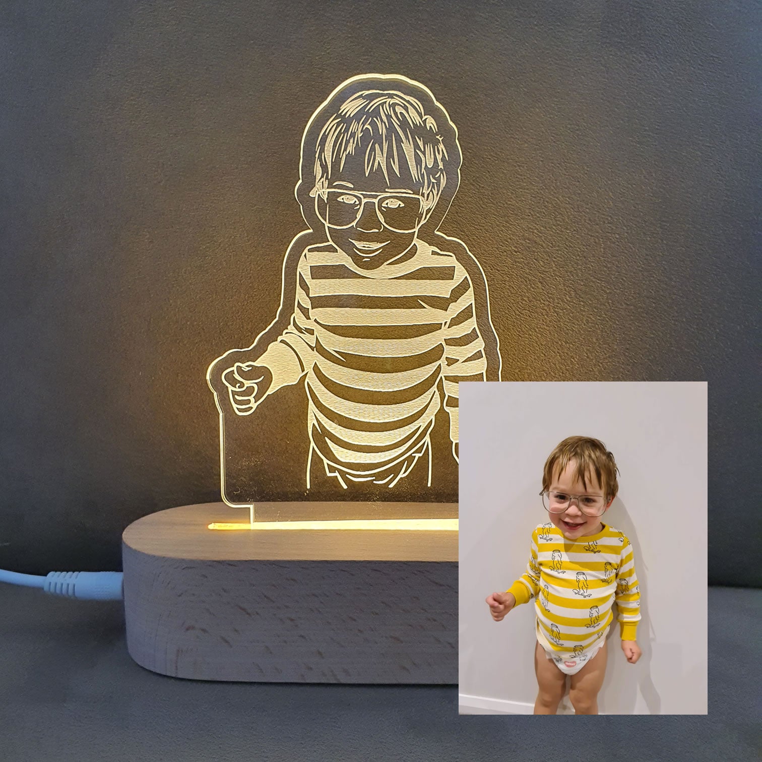 Photo Sketch Night Light